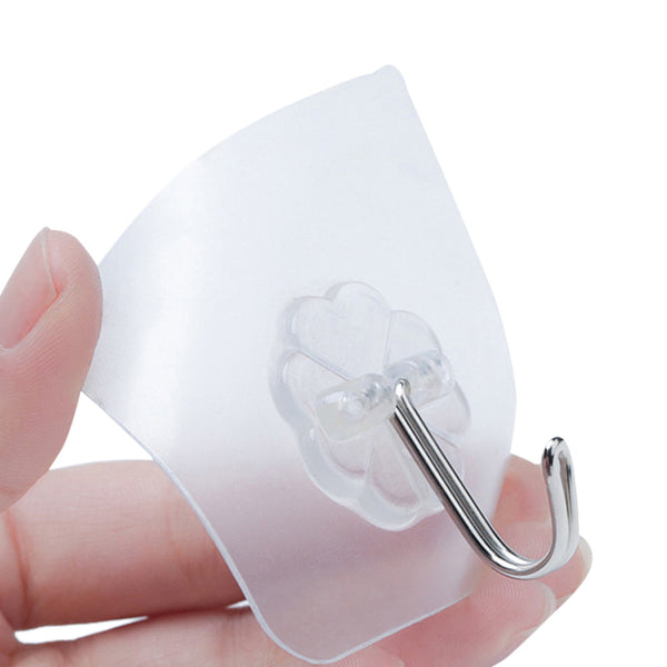 Hanger,Wall Hooks Strong Transparent Suction Cup