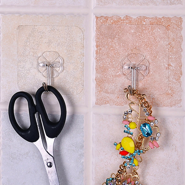 Hanger,Wall Hooks Strong Transparent Suction Cup