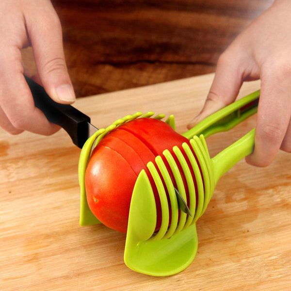 Plastic Potato Slicer  Tomato Cutter Tool Shreadders Lemon Cutting